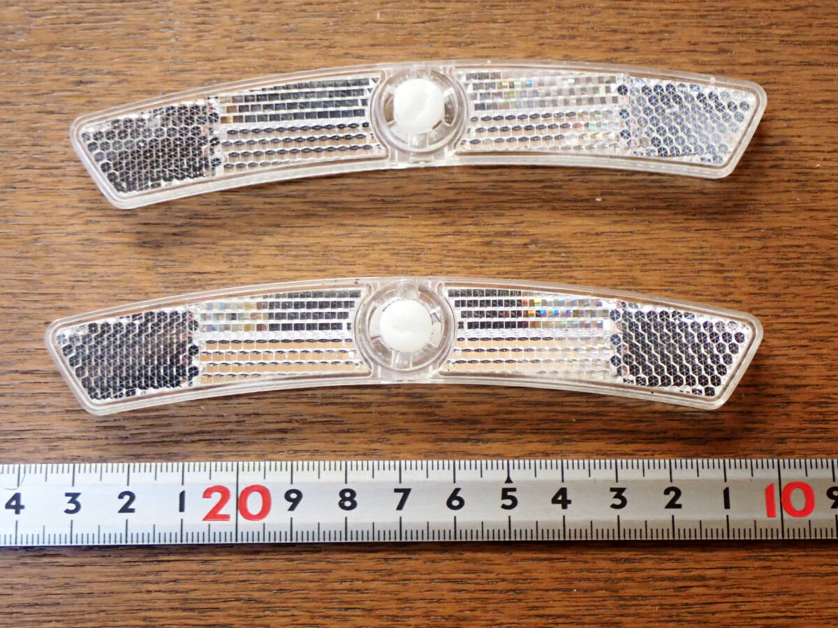 自転車 スポーク用反射板 リフレクター 2枚セット ①拍卖