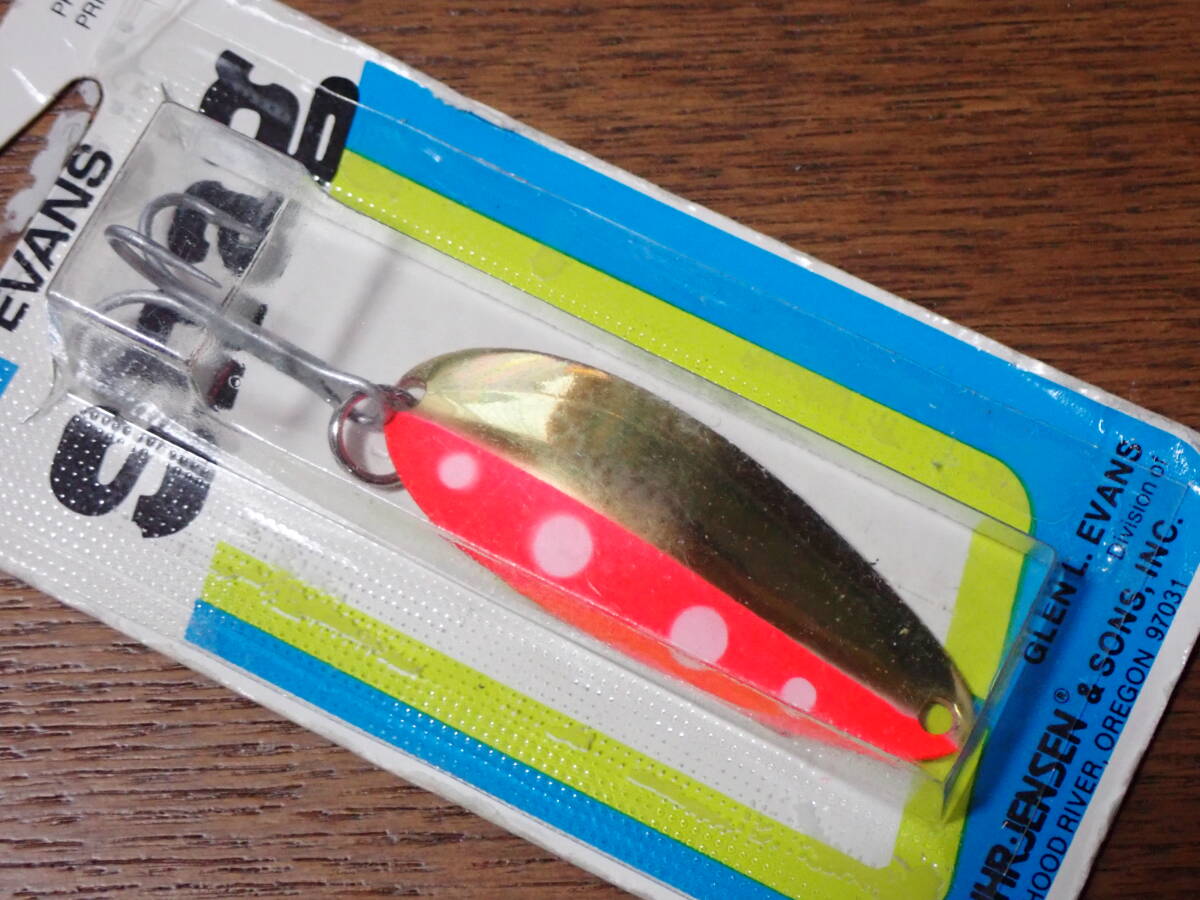 Glen Evans グレン エバンス Shag Spoon シャグスプーン 14g G Old Lure VTG オールドルアー トラウト イトウ サクラマス 渓流 本流 レイク拍卖