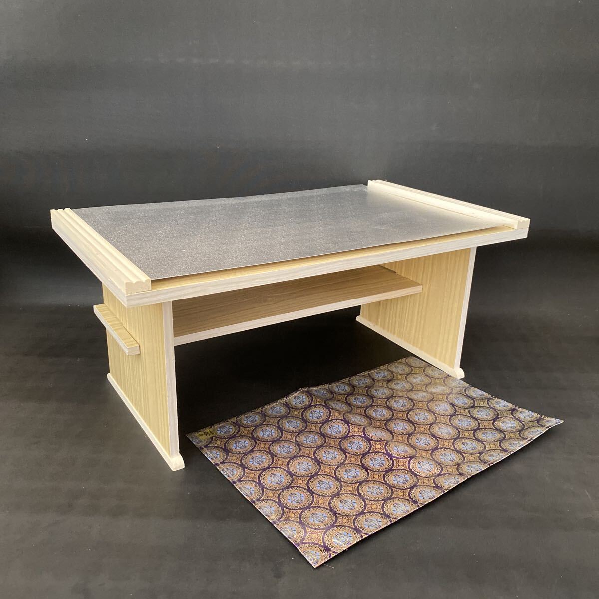 T4113 折りたたみ式経机 仏具台 供物台 お供え机 葬儀用品 枕机 仏具 祭壇 仏壇 法事 法要 拍卖