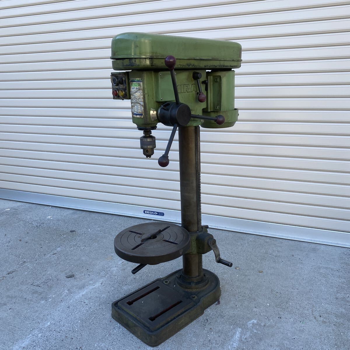 T4241 KIRA タッピングボール盤 KRT-340 電動工具 200V 穴あけ キラ 動作品 インボイス対応領収証発行可能拍卖