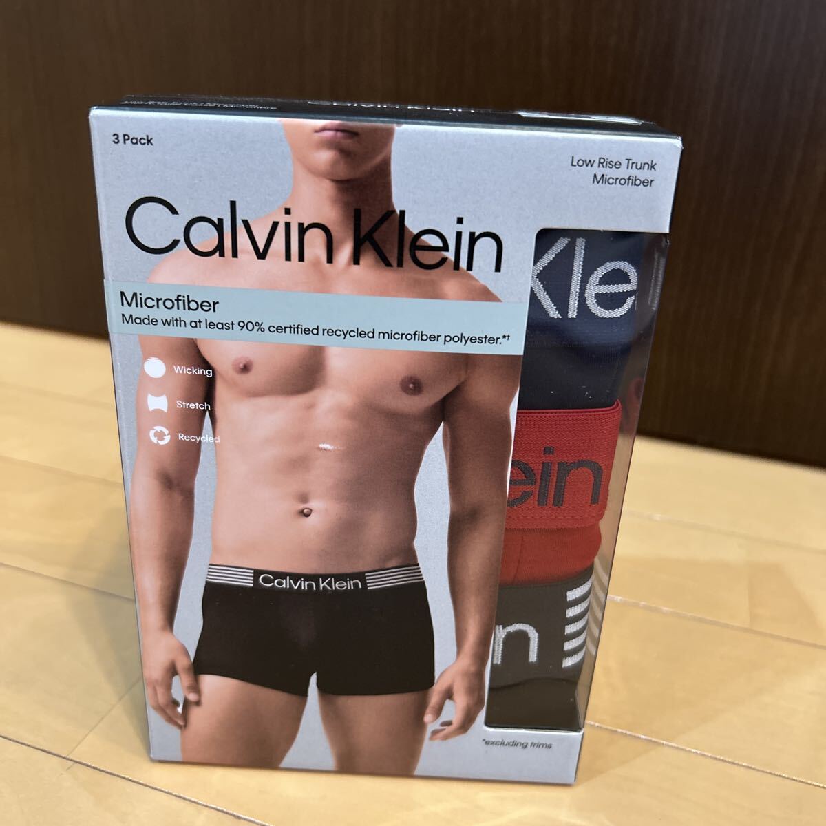 カルバンクライン 男性用 ストレッチボクサーパンツ新品未使用品 Lサイズ拍卖