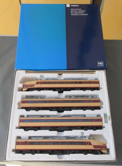 ☆箱付き☆TOMIX トミックス HO-043 国鉄 485系特急電車クロ481-100編成 4両基本セット HOゲージ 鉄道模型拍卖