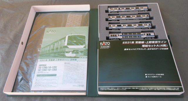 ☆ケース付き☆KATO 10-1291 E531系 常磐線 上野東京ライン 8両セット Nゲージ 鉄道模型拍卖