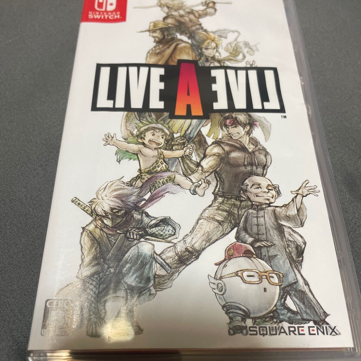 Nintendo Switchソフト LIVE A LIVE (ライブアライブ) 中古 ジャケット難あり拍卖