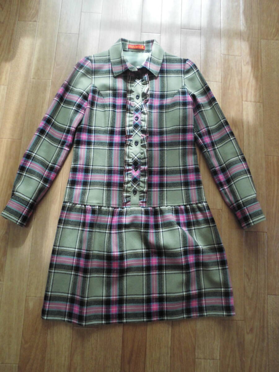 中古品 Yorkland ヨークランド プワンピース 7AR 日本製拍卖