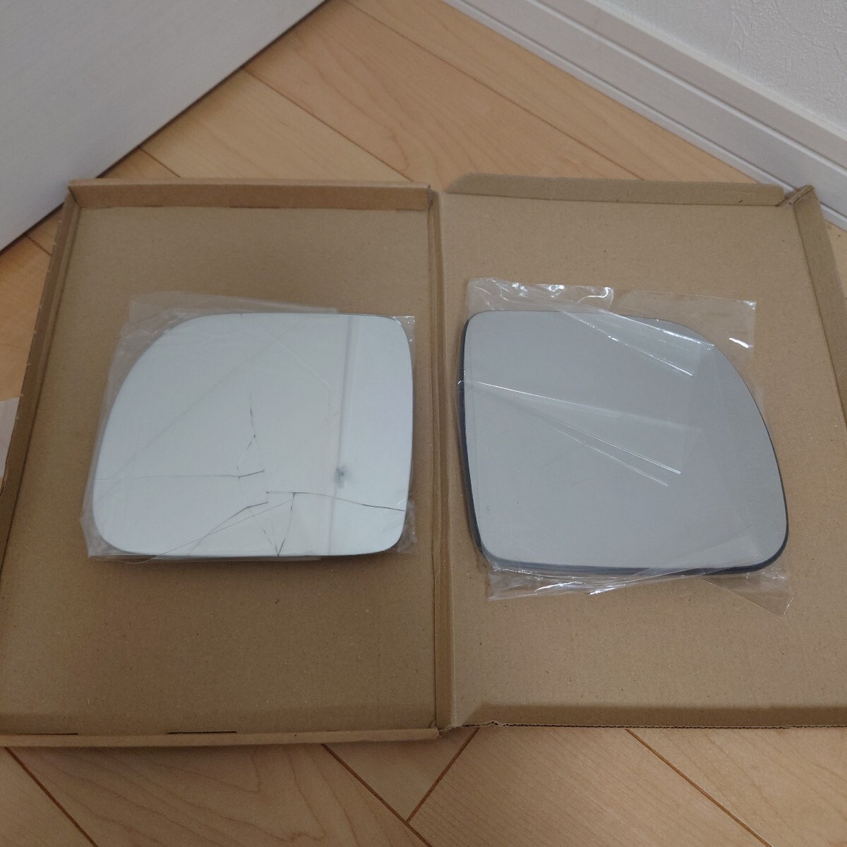 ★☆ ルノー カングー ドアミラー サイドミラー 交換用ミラー 左右セット デカミミ 初代 KCK4M ebay☆★拍卖