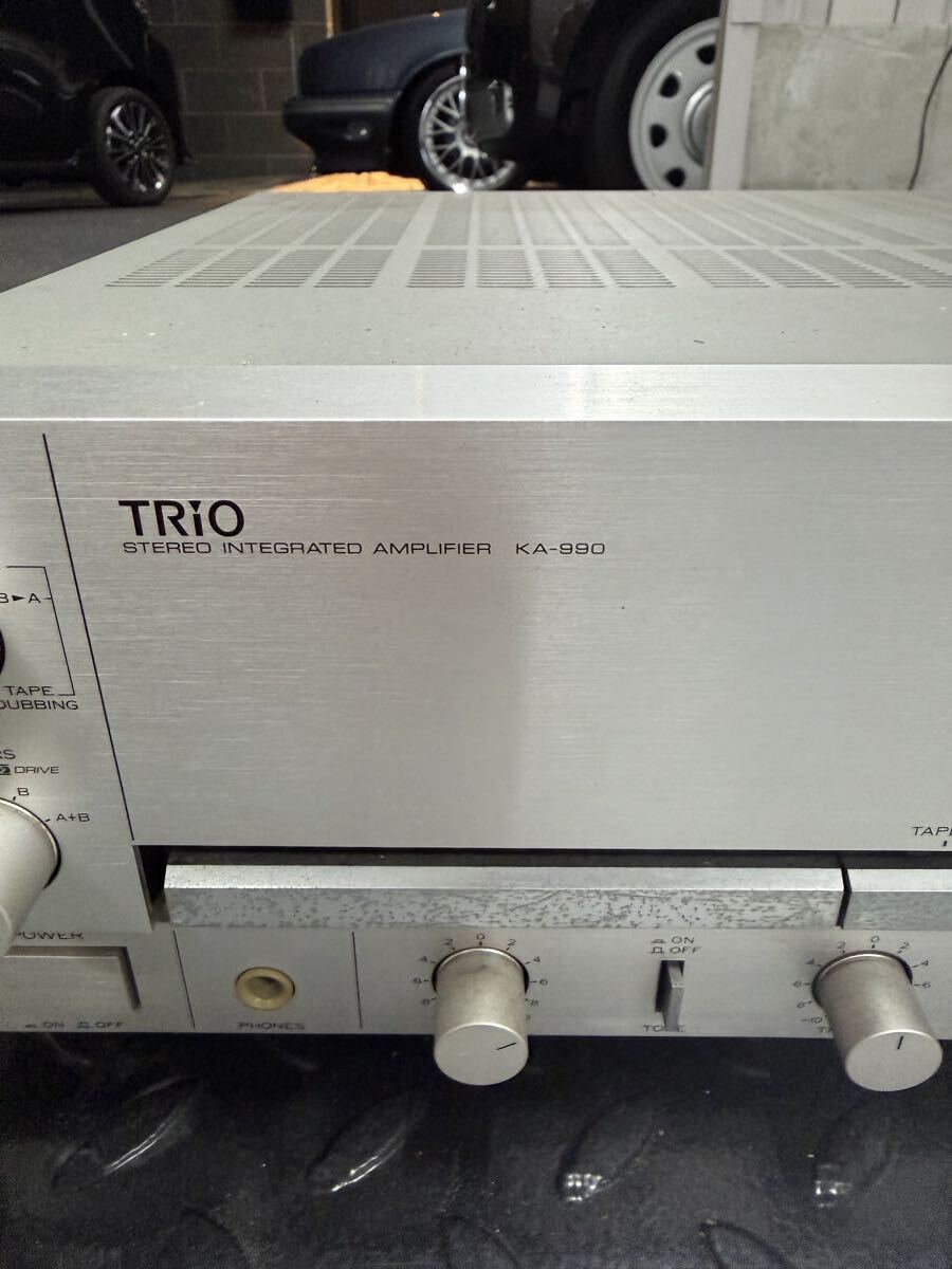 TRIO オーディオ機器 アンプ AMPLIFIER KA-990拍卖