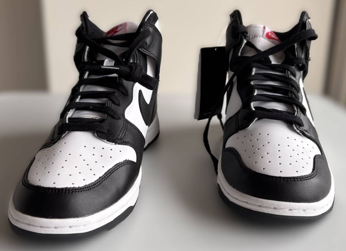 NIKE ナイキ WMWS DUNK HIGH RETRO ダンク ハイ レトロ DD1869-103 29.0cm 未使用 パンダ スニーカー拍卖