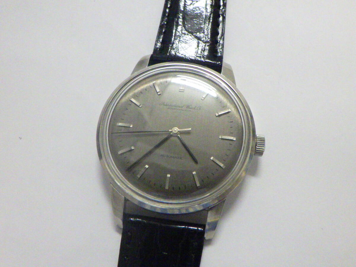IWC 37mm ラージサイズ 3針自動巻 アンティーク Cal853 ペラトン式 レアモデル 本物拍卖