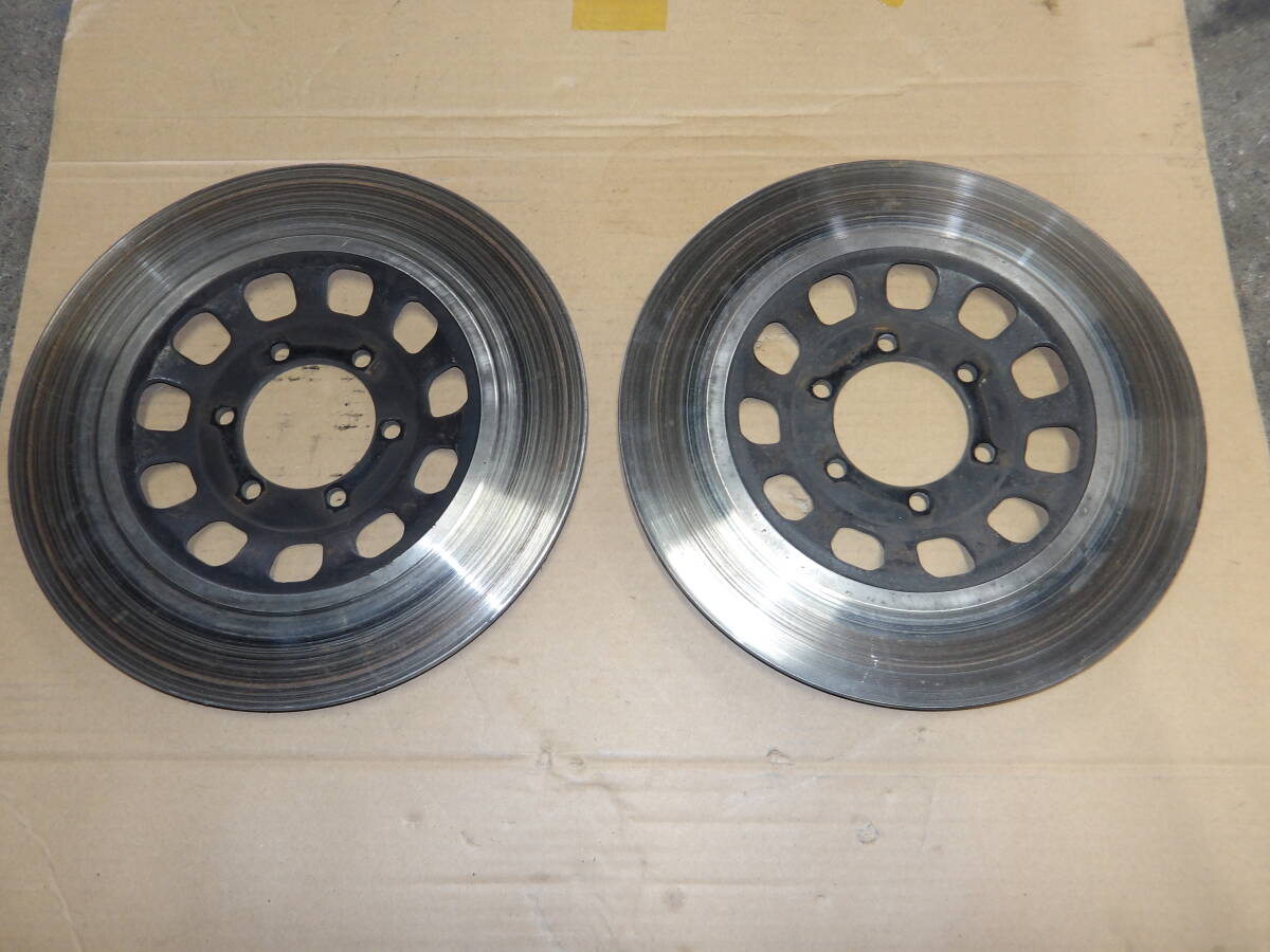 RZ250(4L3)/RZ350(4U0) 純正フロントWディスク 左右セット拍卖