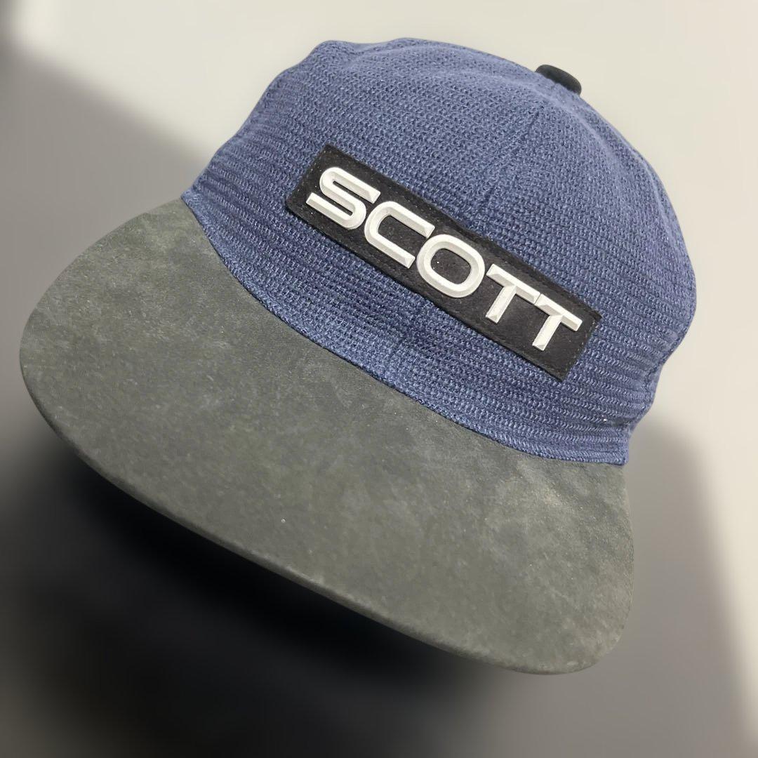 Used SCOTTスコット ベースボールキャップ ネイビー拍卖
