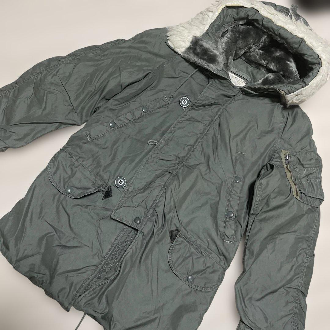 Used 80’s〜N-3B希少サイズXX-Sフィッシュ古着コート実物美品拍卖