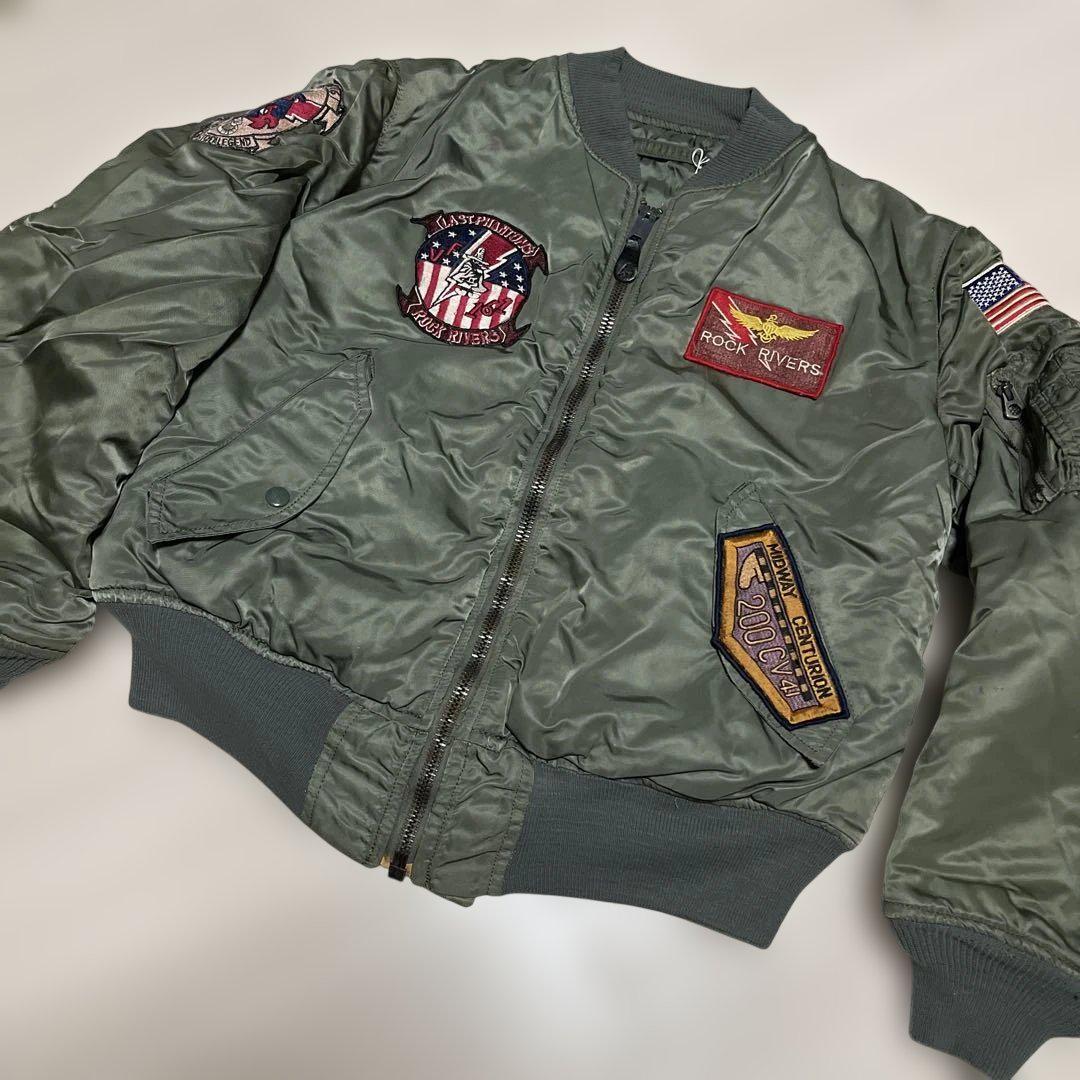 Used 80’sJ-8279F USAF実物MA-1フライトジャケットM拍卖