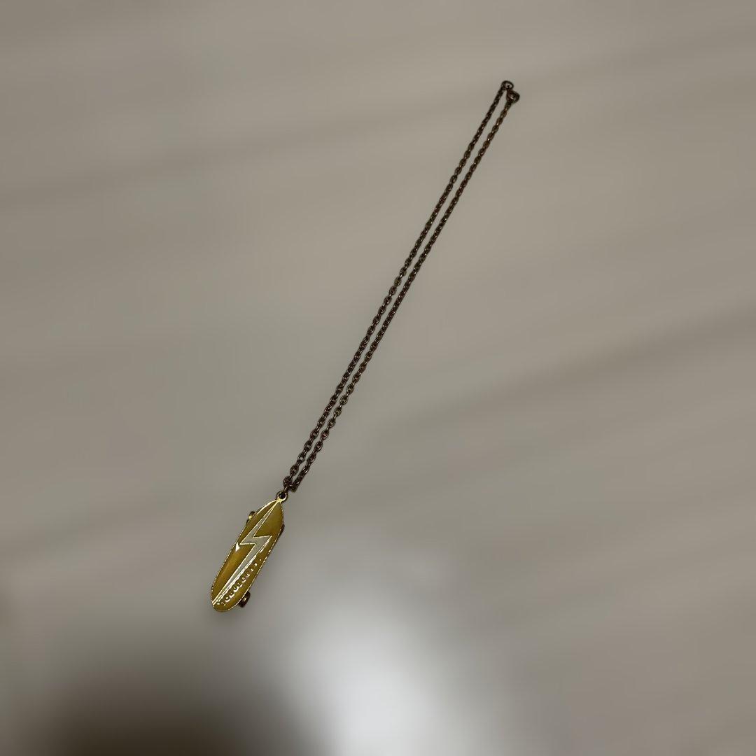 Used 70’s80’s当時スケートボートネックレスゴールド デザイン拍卖