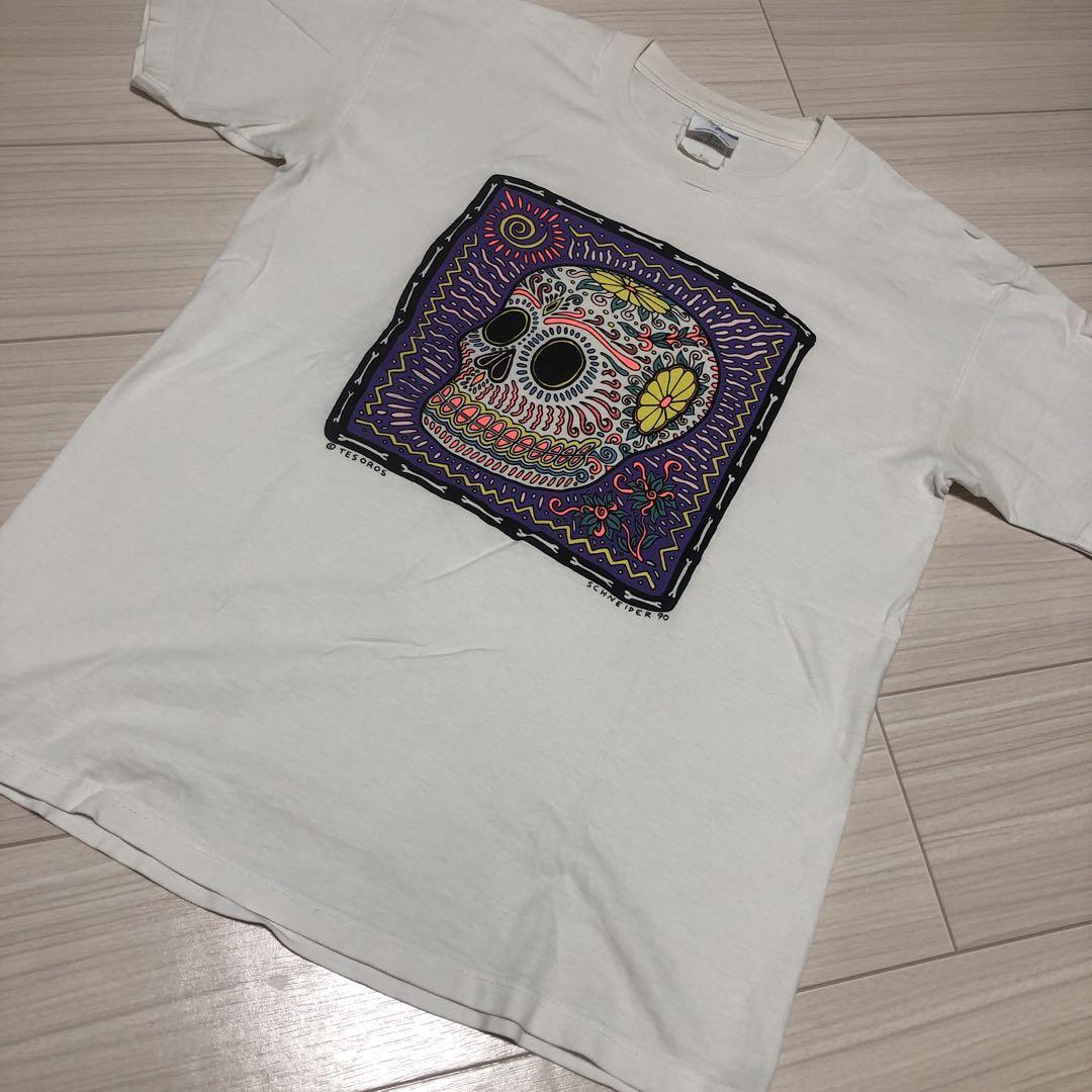 Used 90sTESOROS CALAVERAアートTカラベロMシュナイダー拍卖