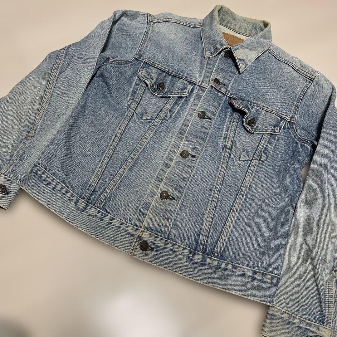 Used 80’sLevi'sデニムジャケット70505 40 ライトブルー拍卖