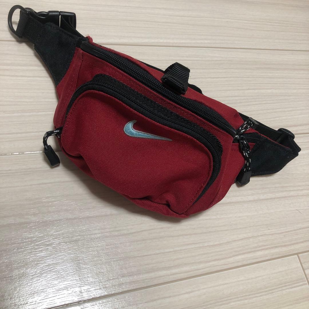 Used 90’s00’s NIKEナイキ赤 ウエストポーチ拍卖