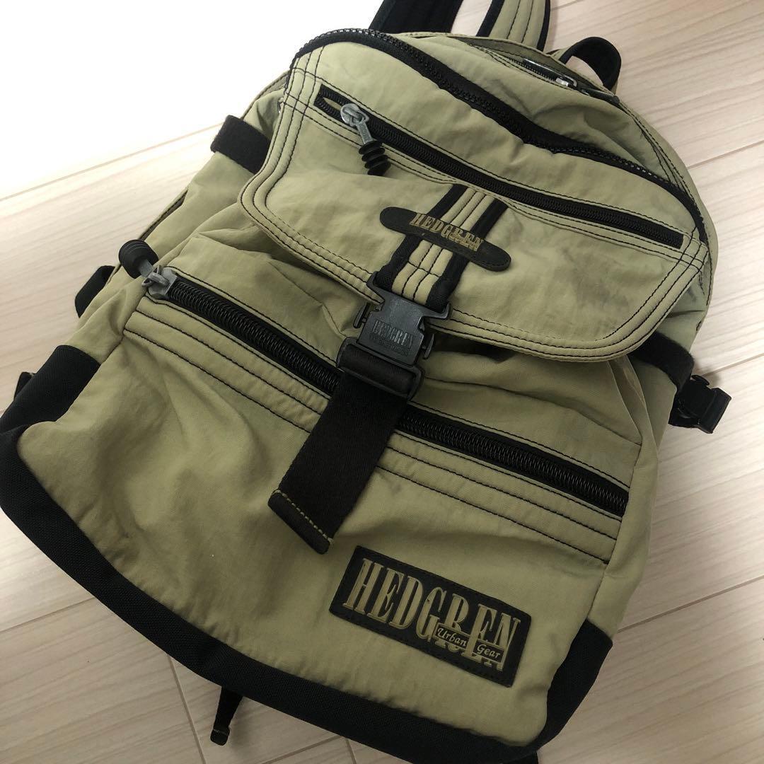 Used HEDGRENヘデグレンカーキ リュック 多機能古着拍卖