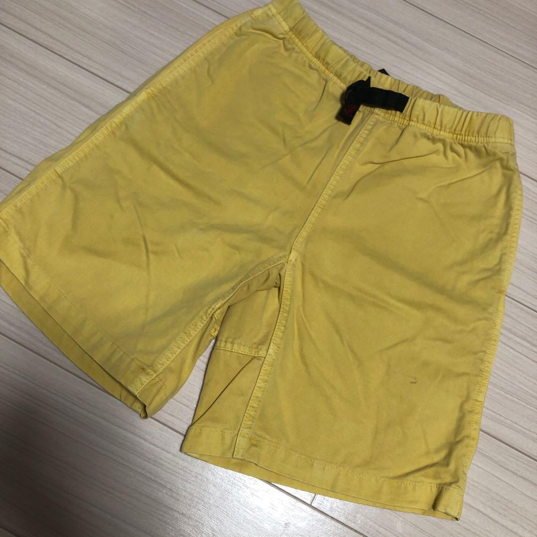 Used GRAMICCI グラミチイエローハーフパンツS拍卖