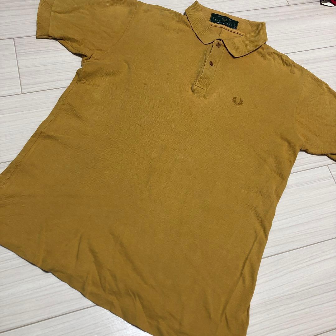 Used オールドFRED PERRY フレッドペリーマスタードポロ42"拍卖