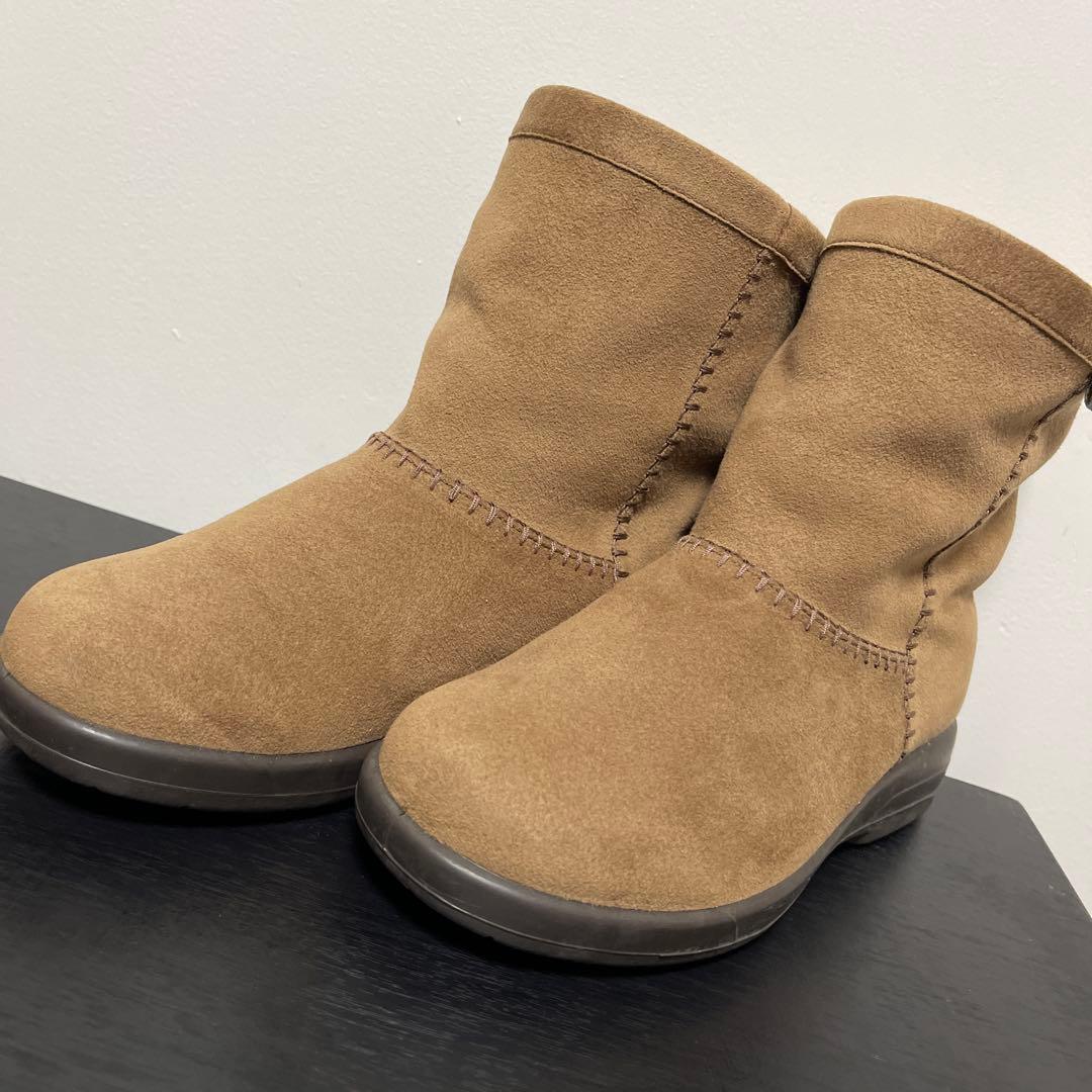 Used TOP DRY スエード ムートンブーツ GORE-TEX23cm3E拍卖