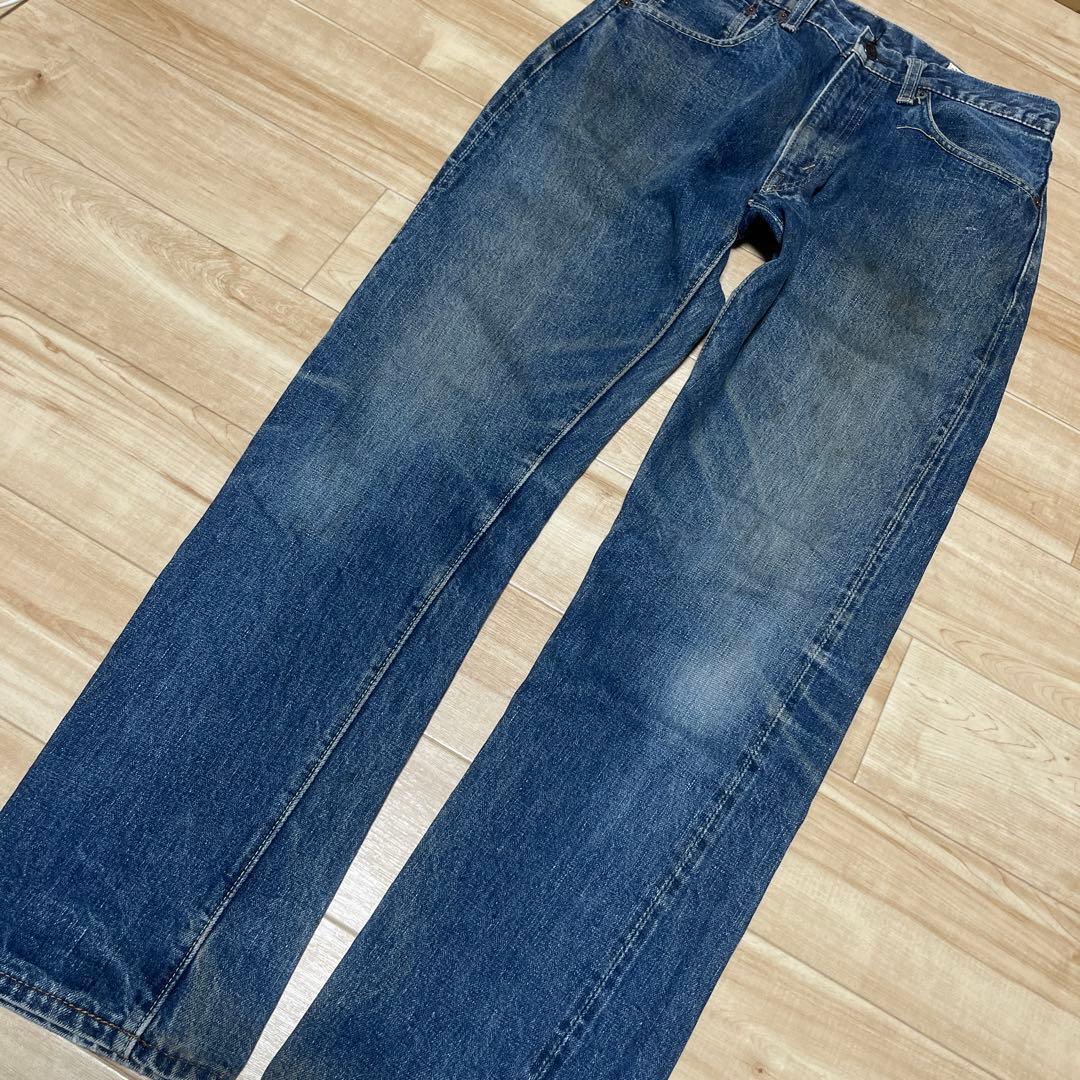 Uses Or Slowオアスロウ赤耳デニムパンツベースデニム1S拍卖