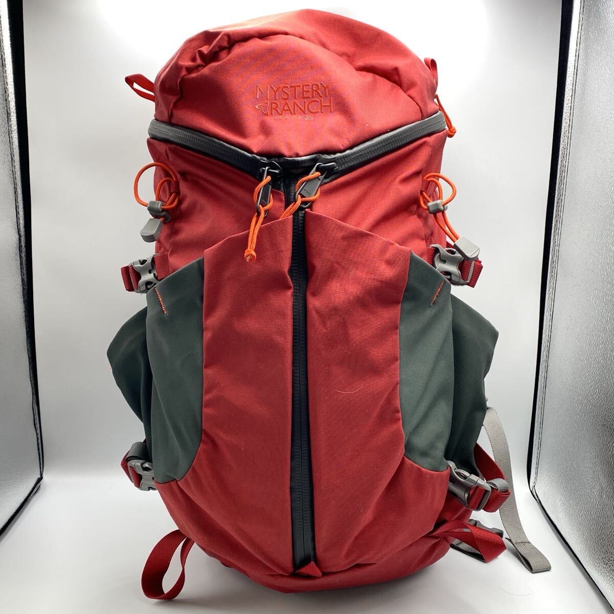 ◎ MYSTERY RANCH バックパック レッド ミステリーランチ リュックサック リュック アウトドア 登山 赤 デイパック モノトク拍卖