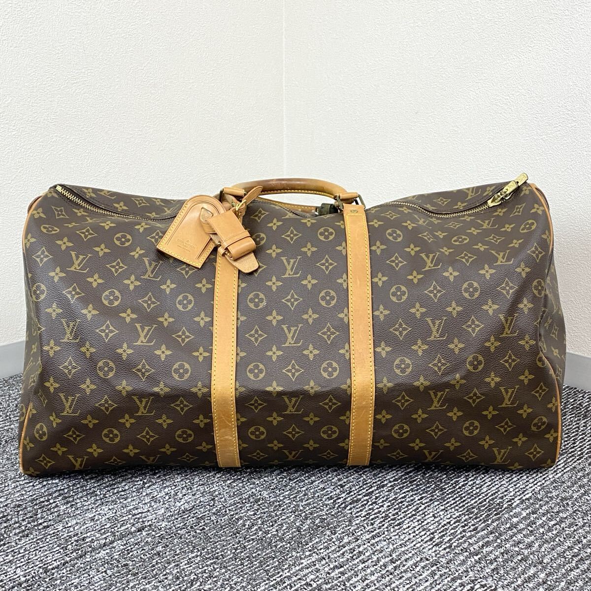 F LOUIS VUITTON キーポル60 M41422 MI893 ルイヴィトン モノグラム ボストンバッグ キーポル 旅行バッグ トラベルバッグ モノトク拍卖