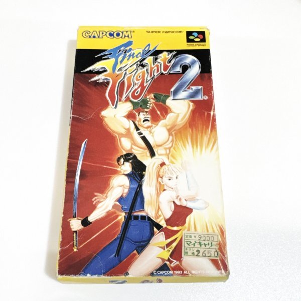 ファイナルファイト2【箱・説明書付き】♪動作確認済♪3本まで同梱可♪ SFC スーパーファミコン拍卖