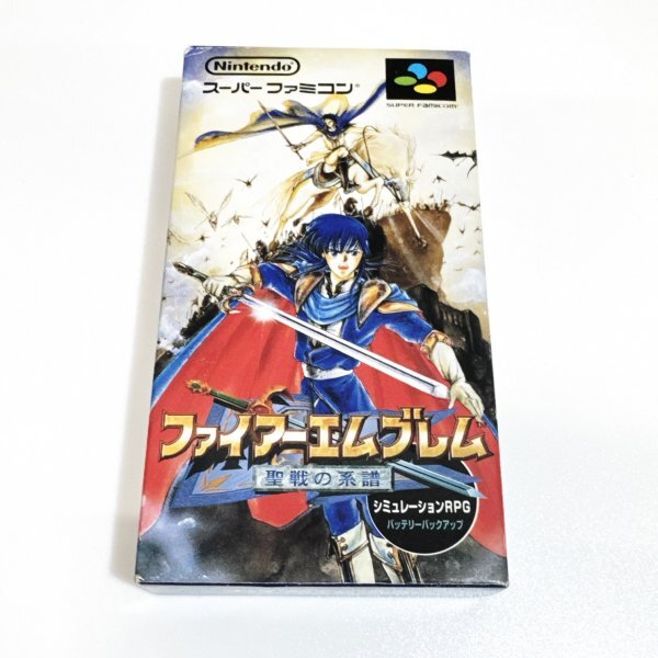 ファイアーエムブレム 聖戦の系譜【箱・説明書付き】♪動作確認済♪3本まで同梱可♪ SFC スーパーファミコン拍卖