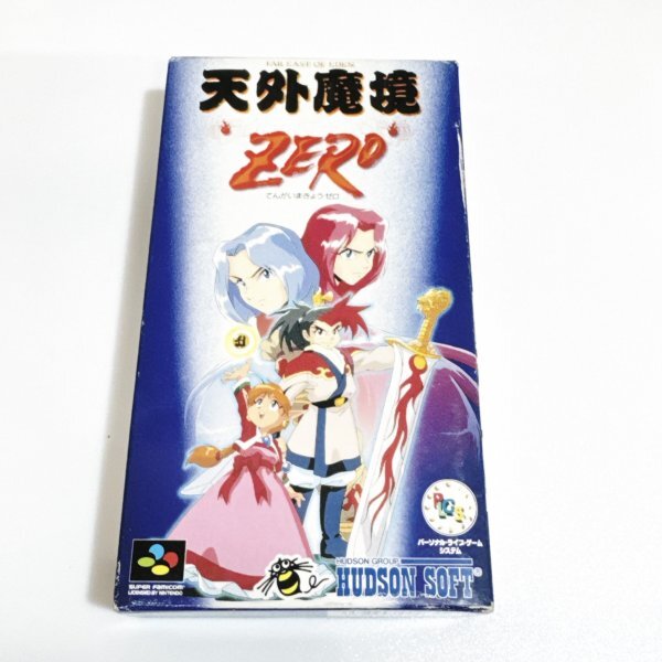 天外魔境ZERO【箱・説明書付き】♪動作確認済♪3本まで同梱可♪ SFC スーパーファミコン拍卖