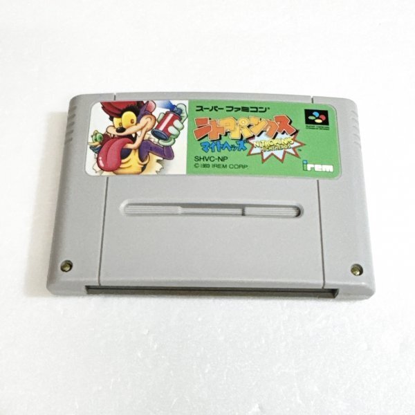 ニトロパンクス マイトヘッズ ♪動作確認済♪5本まで同梱可♪ SFC スーパーファミコン拍卖