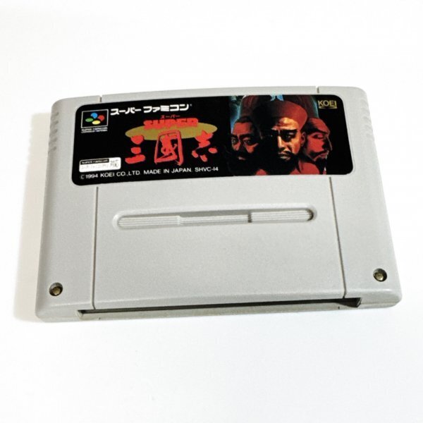 スーパー三國志 ♪動作確認済♪5本まで同梱可♪ SFC スーパーファミコン拍卖