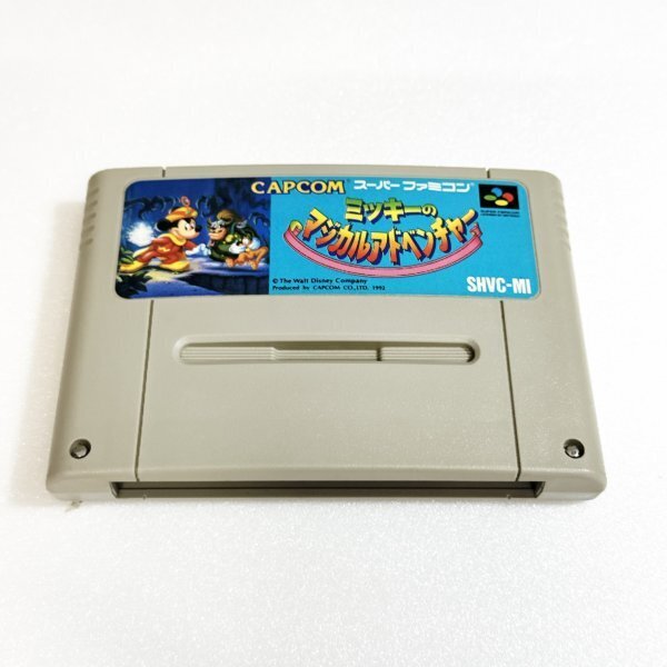 ミッキーのマジカルアドベンチャー ♪動作確認済♪5本まで同梱可♪ SFC スーパーファミコン拍卖