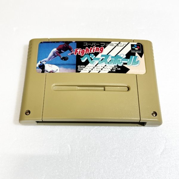 ファイティングベースボール ♪動作確認済♪5本まで同梱可♪ SFC スーパーファミコン レア 珍品拍卖