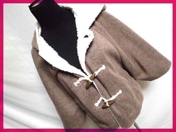 送料無料★ピュアルセシン ラシク★ダッフルコート/ポンチョ★M拍卖