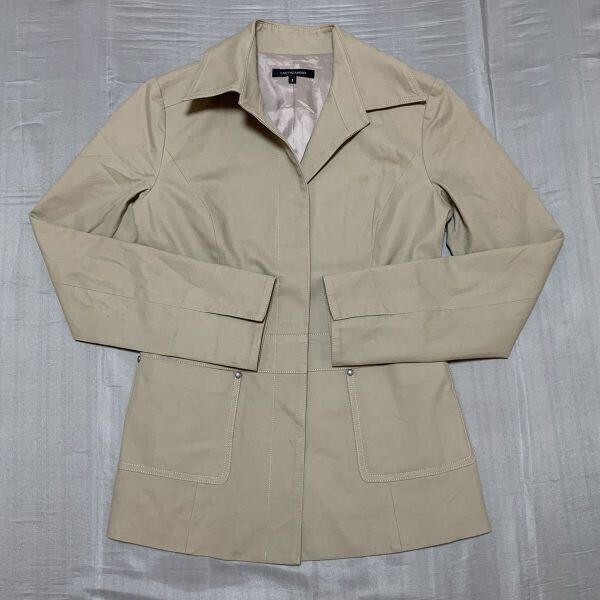LAUTREAMONT ロートレアモン★サイズ3★スプリングコート ジャケット 長袖アウター★ベージュ★▽1-523拍卖