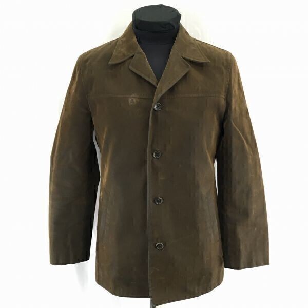 日本製★トルネード マート★コットンブルゾン【M/茶系】内ポケット/センターベント/TORNADO MART◆BC110W拍卖