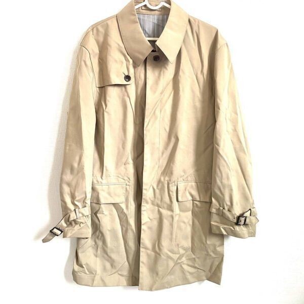 INTIMAGE ステンカラーコート スプリングコート ミドル丈 ベージュ ◎8-15拍卖