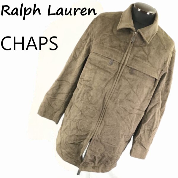 ビンテージ CHAPS/ラルフローレン メンズM ウール×アンゴラ ブルゾン/コート 管NO. W7-076拍卖