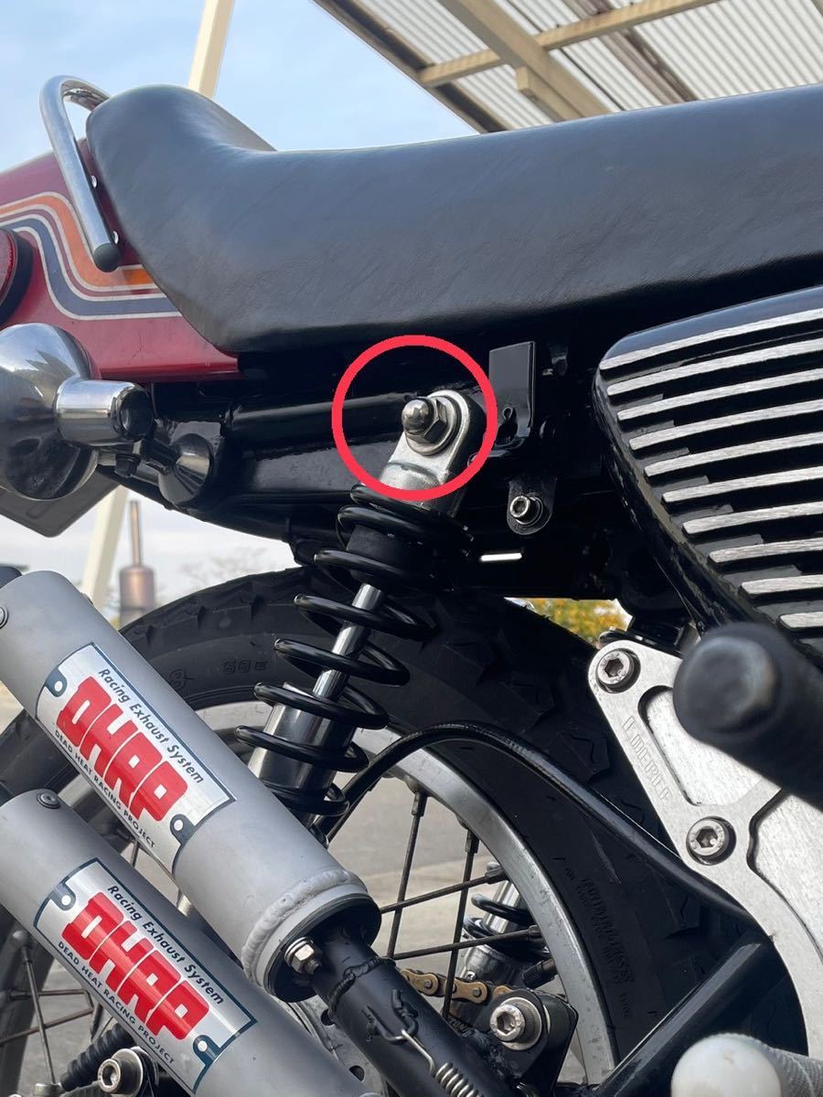 リアサス 上側 ナット kh250 kh400 350ss マッハ拍卖