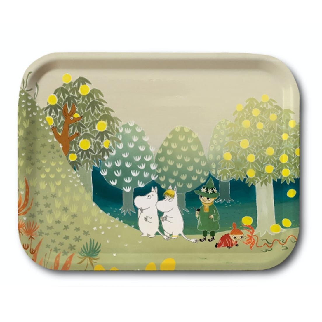 メール便可 ムーミン Moomin トレイ S ムーミンバレー OPD060037 トレー おぼん 小物 おしゃれ かわいい 食器 キッチン ベビー食器 北欧拍卖