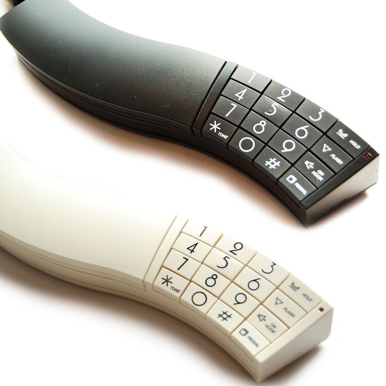 WAVE PHONE 電話機 ブラック ウェーブフォン モマ MOMA WAVEPHONE-BK おしゃれ かわいい 北欧拍卖