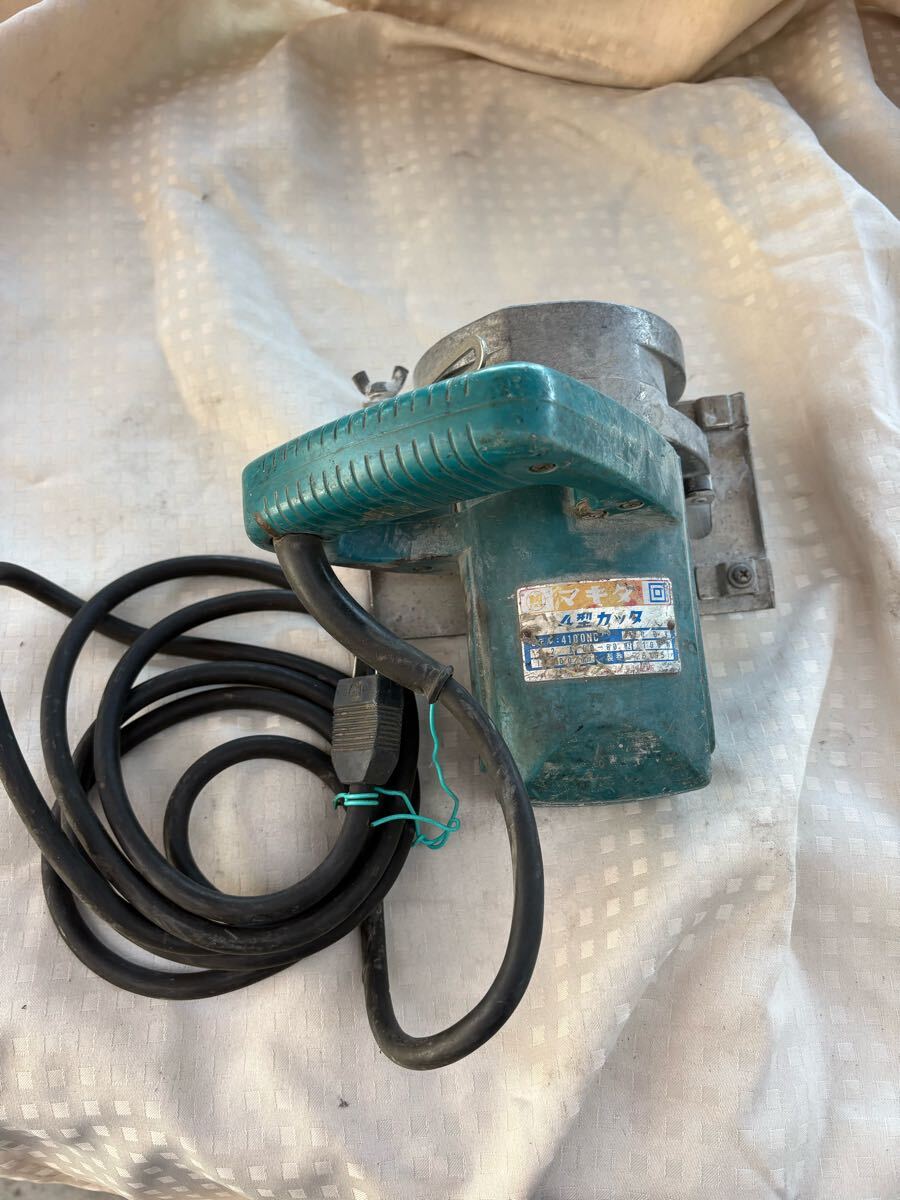 マキタ makita 電動工具 100V 日立 HITACHI 丸のこ 切断機 4100NB 丸鋸拍卖