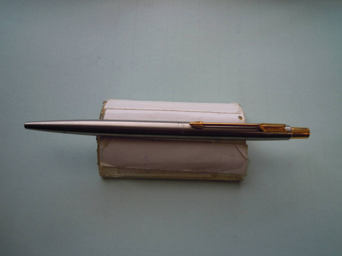 ⑤ PARKER/パーカー  シルバー軸 ゴールドアローボールペン MADE IN USA拍卖