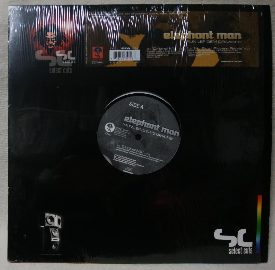 ●ELEPHANT MAN RUN LEF DEM DRAWERS★636BP拍卖