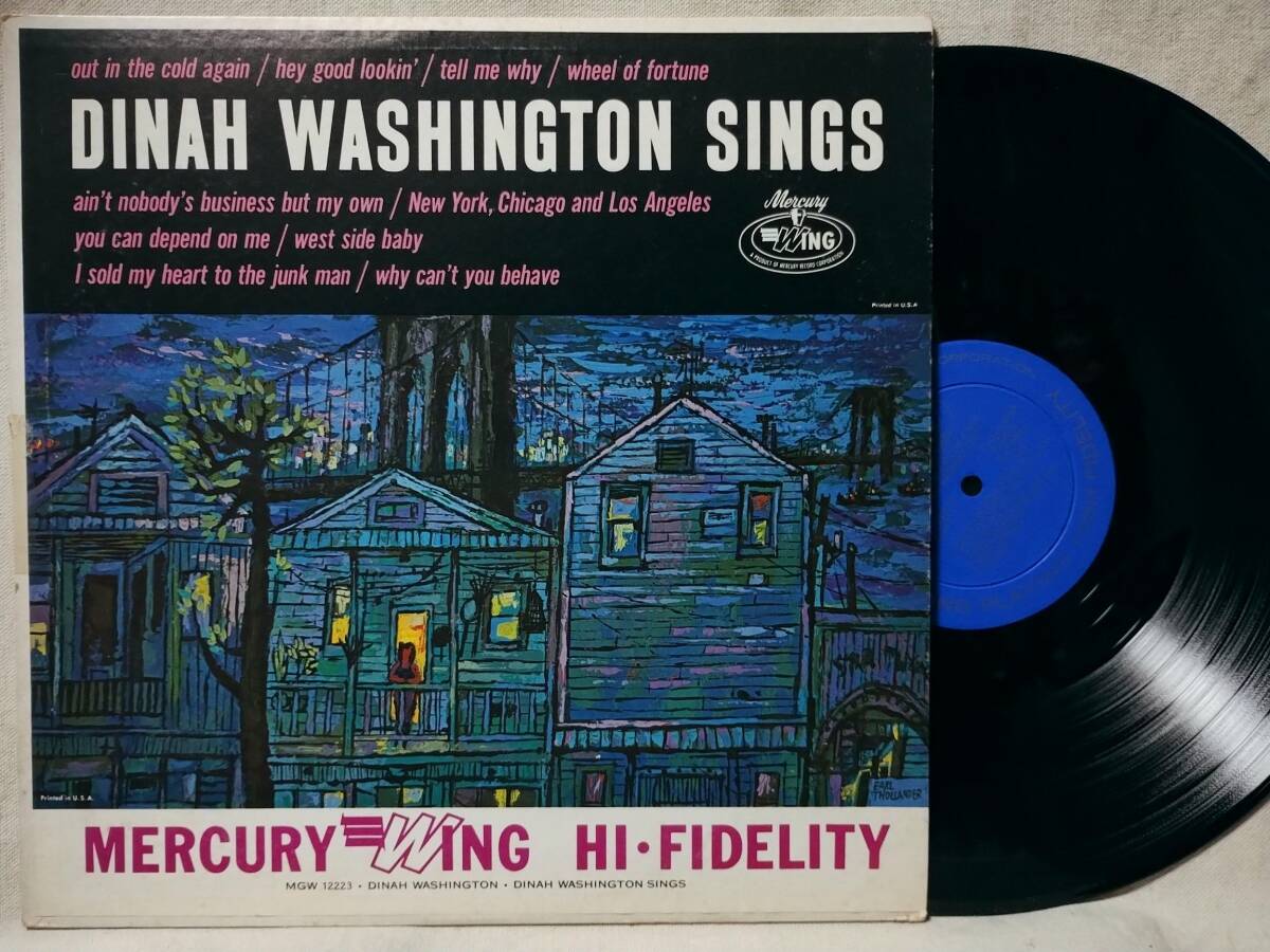 ●DINAH WASHINGTON SINGS★US盤 MERCURY★ジャズ / ボーカル★655MP拍卖