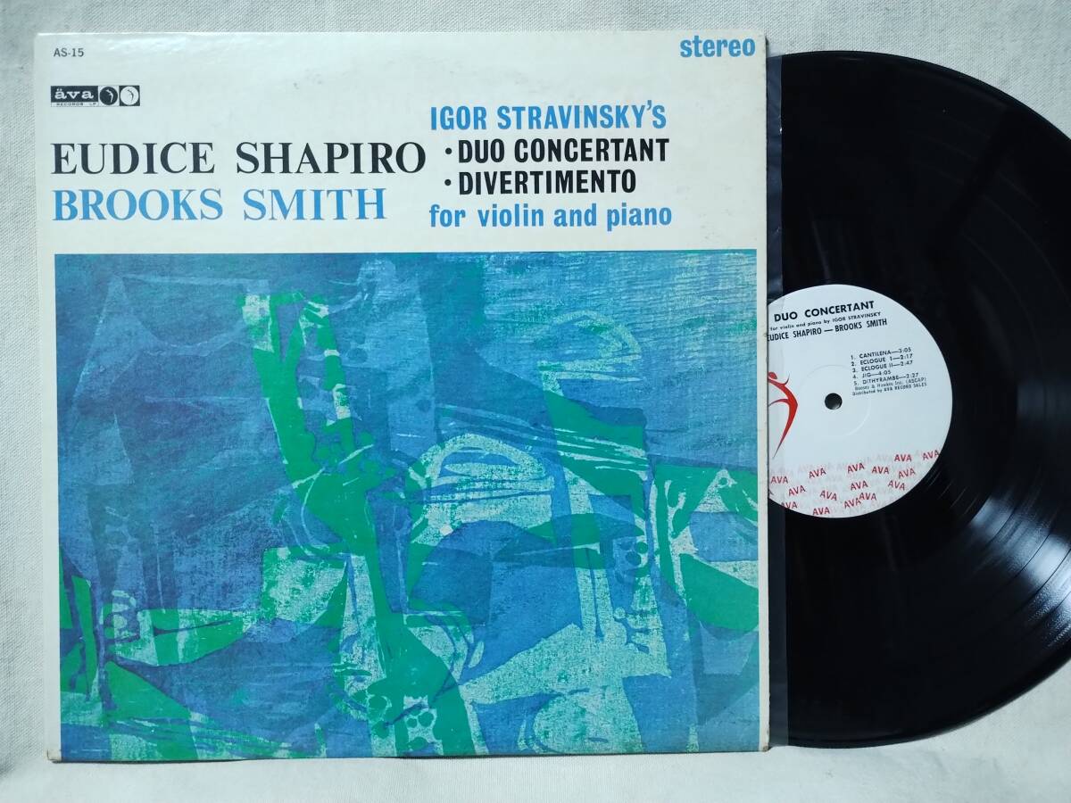 ●EUDICE SHAPIRO & BROOKS SMITH DUO CONCERTANT★US盤 STEREO★682MP拍卖