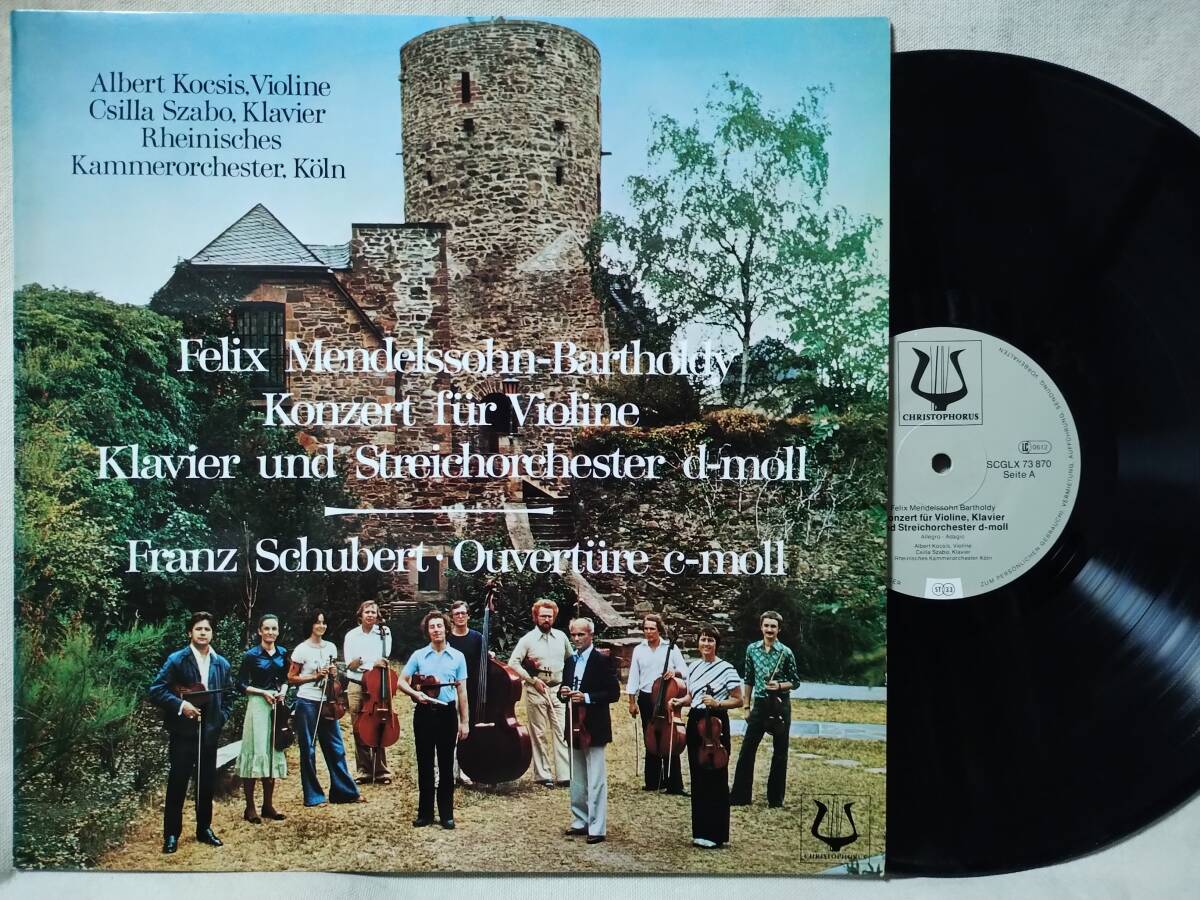 ●メンデルスゾーン ヴァイオリン協奏曲★CHRISTPHERUS ドイツ盤★8995RP拍卖