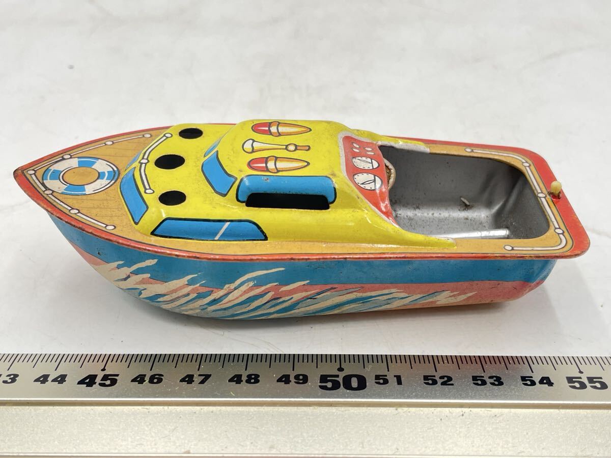 I3-33《未検品》ブリキ ポンポン丸 ぽんぽん船 金属製 ティン トタン レトロ拍卖